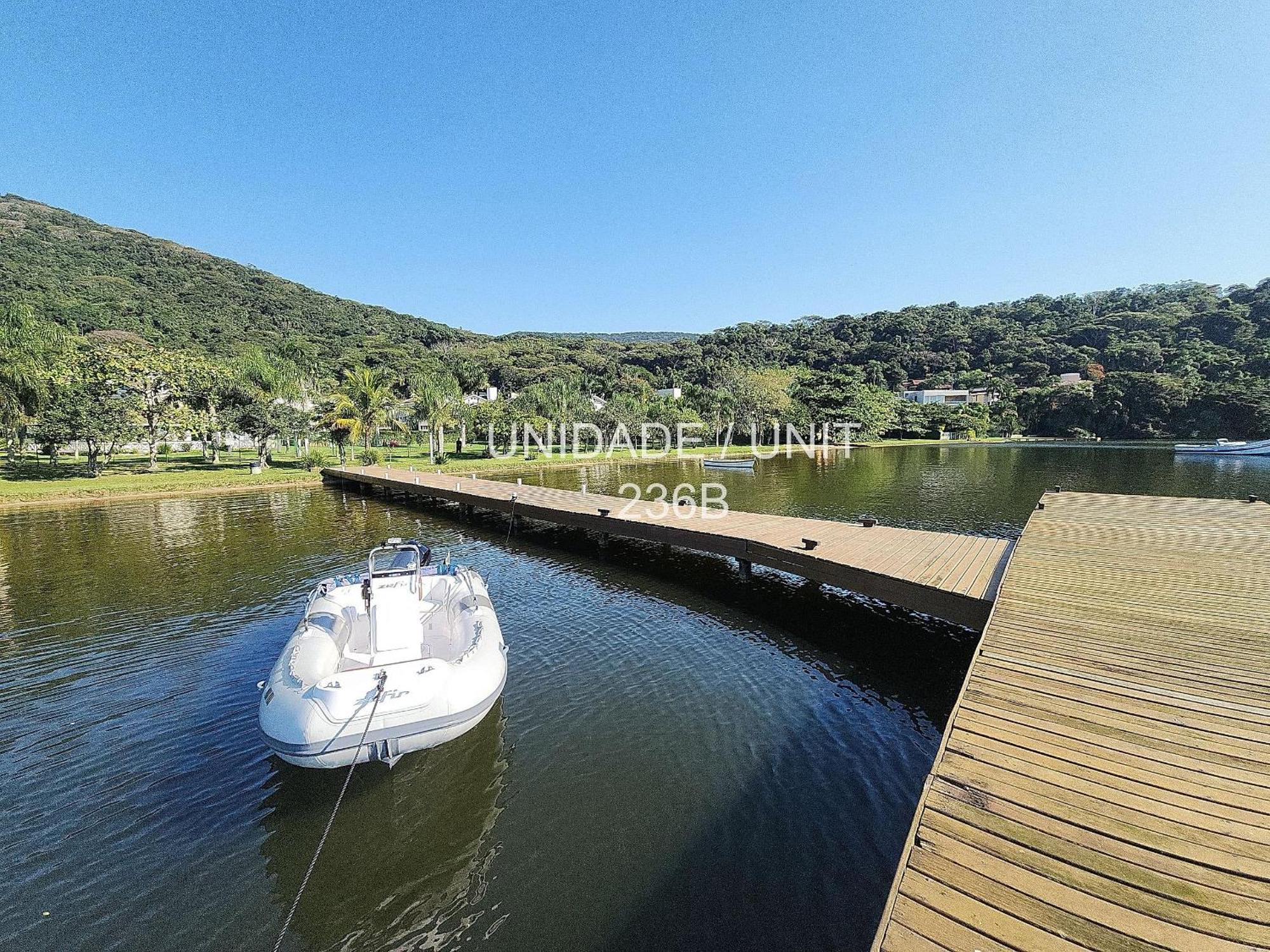 Completo Apartamento Em Resort Na Beira Da Lagoa Флорианополис Экстерьер фото